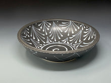 Load image into Gallery viewer, Shallow Serving Bowl - Black &amp; White
