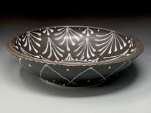 Load image into Gallery viewer, Shallow Serving Bowl - Black &amp; White

