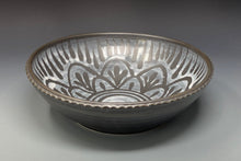 Load image into Gallery viewer, Shallow Serving Bowl - Black &amp; White
