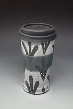 Load image into Gallery viewer, Travel Cup / 16 oz - Black &amp; White pattern
